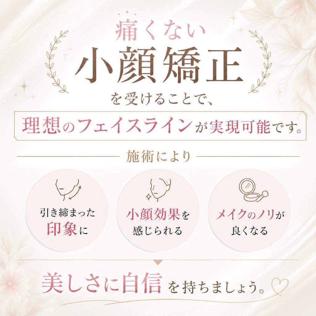 美しいフェイスラインを手に入れよう